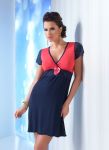 Koszulka Betty Navy Blue-Coral